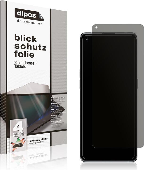 Dipos Blickschutzfolie 4-Way Privacy (1 Stück, Oppo Find X5 Pro)