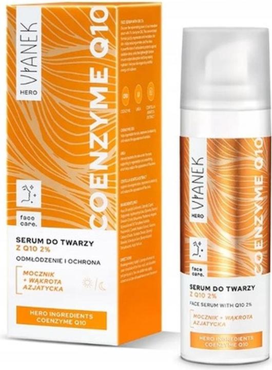 Actual product image Vianek Hero Coenzyme Q10 Face Serum With Q10 2%, 30 Ml (30 ml)