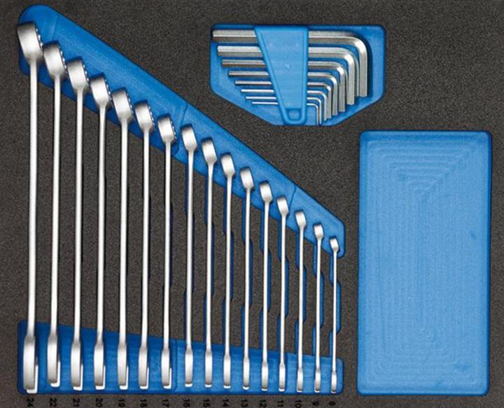 Actual product image Gedore TS-147 Tool assortment in check tool modules, 147 pieces