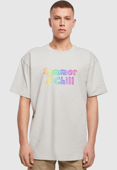 Produktbild Merchcode Summer And Chill Rainbow Heavy Oversized Tee - 117931 (4XL)