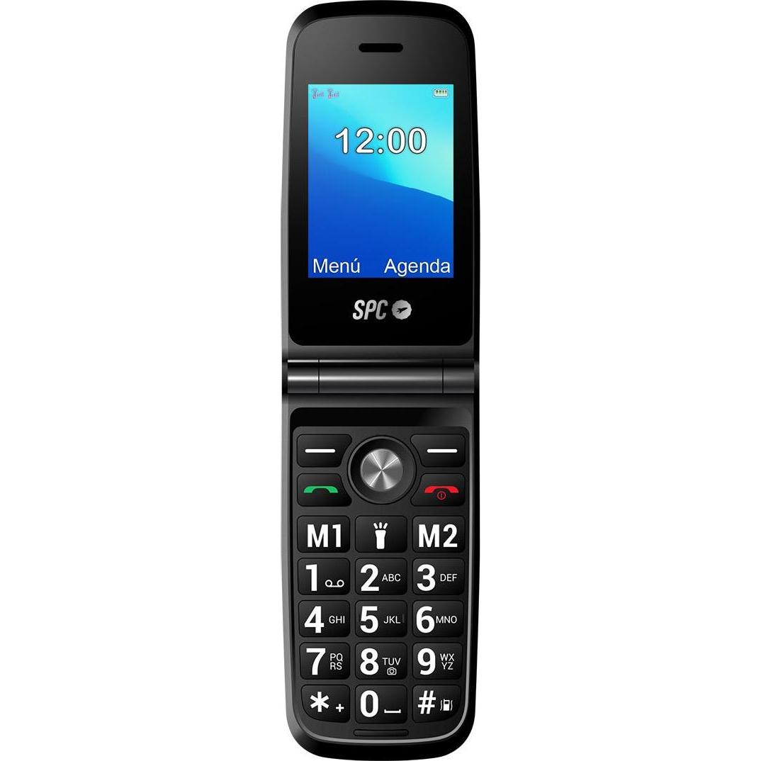 SPC Mobile Titan Black (2.40", 0.08 Mpx, 2G), Tastenhandy, Schwarz