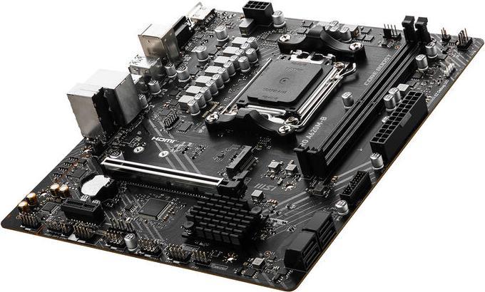 Actual product image MSI PRO A620M-B (AM5, AMD A620, mATX)