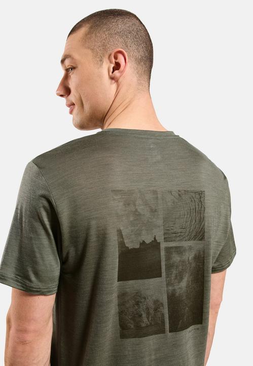 Image du produit Odlo X Pow Merino Tencel T-Shirt Crew Neck S/S (M)