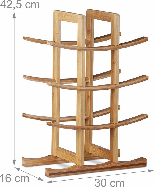 Actual product image Relaxdays Knife block