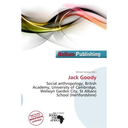 Jack Goody, Fachbücher von Othniel Hermes