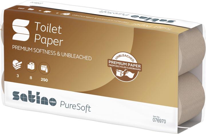 Satino by Wepa PURESOFT - Toilettenpapier (8 x)