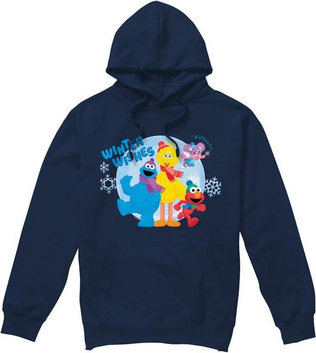 Produktbild Sesame Street Winter Wishes Kapuzenpullover (M)