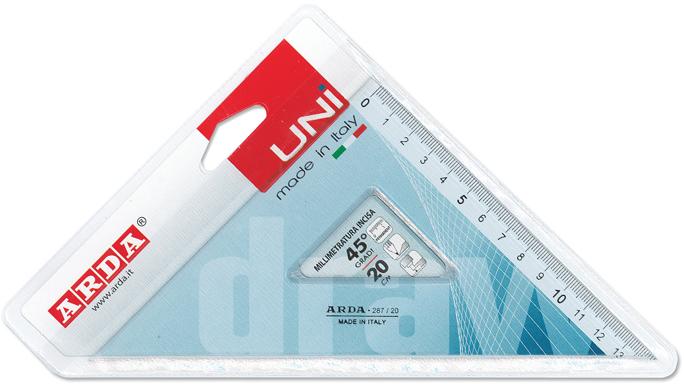 Arda Angle Uni (20 cm, Plastic)