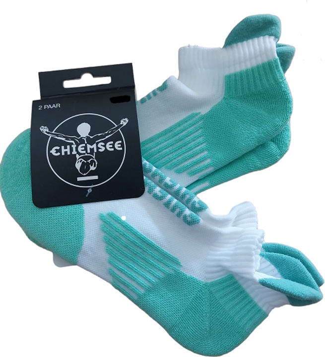 Actual product image Chiemsee Sport Sneaker Socks 2 Pack (39 - 42)