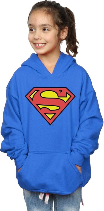 Immagine prodotto Superman Logo Felpa con Cappuccio Ragazze (152, 158)
