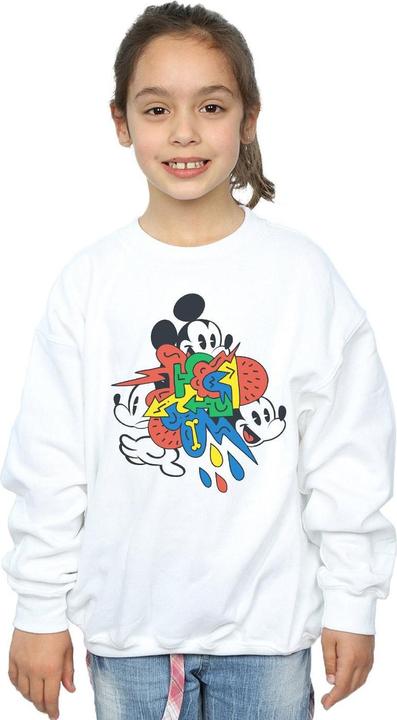 Produktbild Disney Mickey Mouse Vintage Arrows Sweatshirt Mädchen (140, 146)
