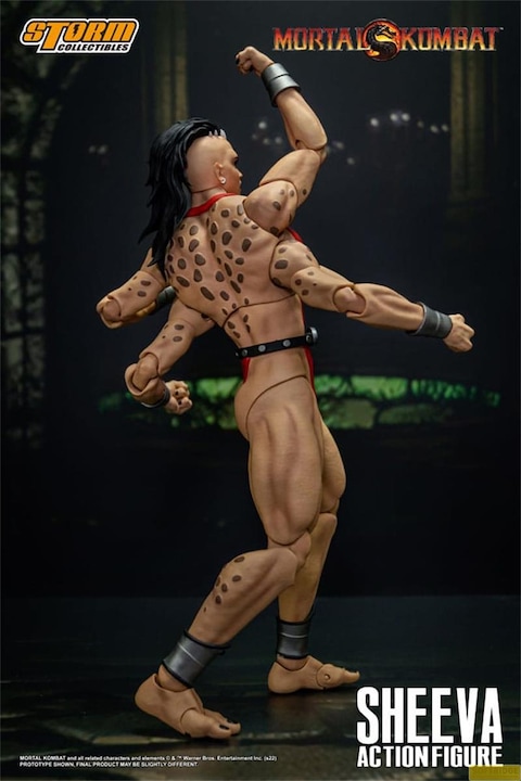 Actual product image Storm Collectibles Mortal Kombat figurine 1/12 Sheeva 18 cm