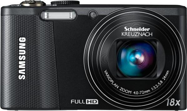 Samsung WB750, 12,5MPixel, zoom WW 18x, 3D, Full-HD, nero