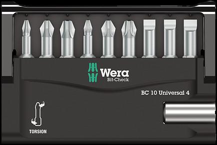 Produktbild Wera Bit-Check 10 Universal 4 (Kreuz Pozidriv PZ)
