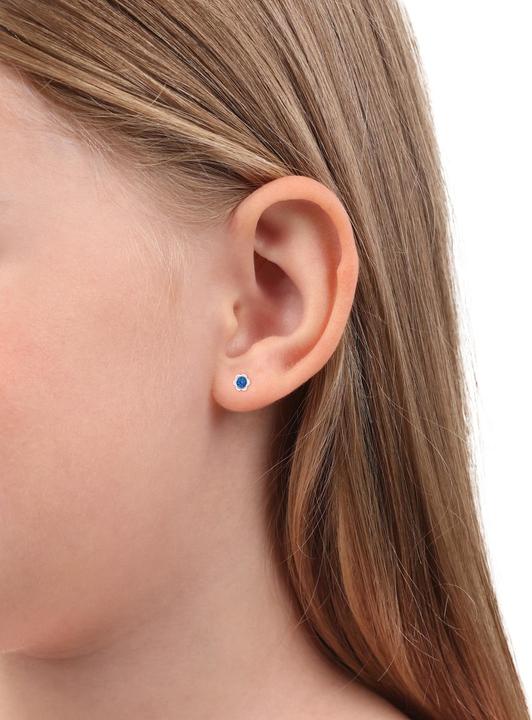 Immagine prodotto Prinzessin Lillifee Ohrschmuck für Mädchen, 925 Sterling Silber, Zirkonia synth. | Geburtsstein (Argento 925)