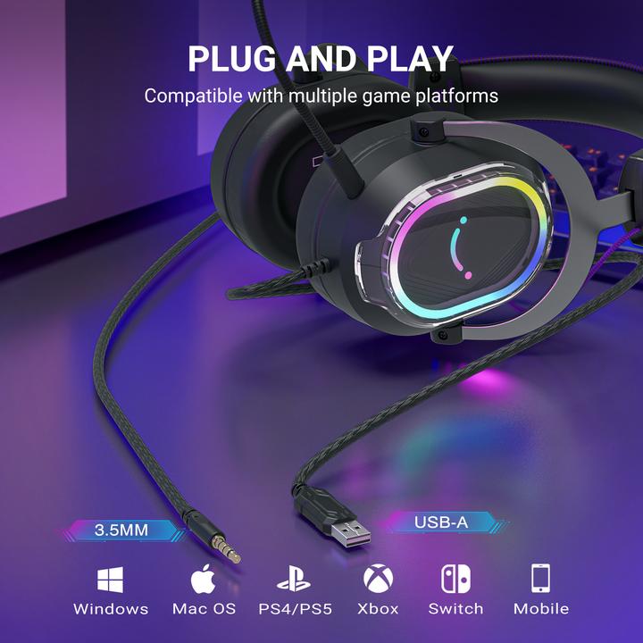 Immagine prodotto Fifine H13 Gaming Headset (Cablato)