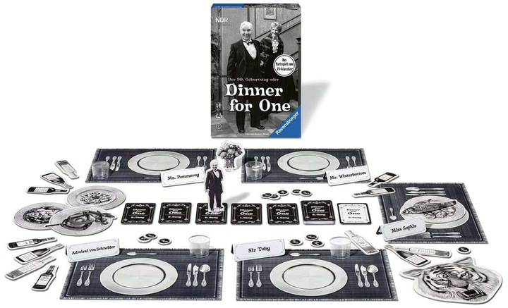 Actual product image Ravensburger Dinner for One (German)