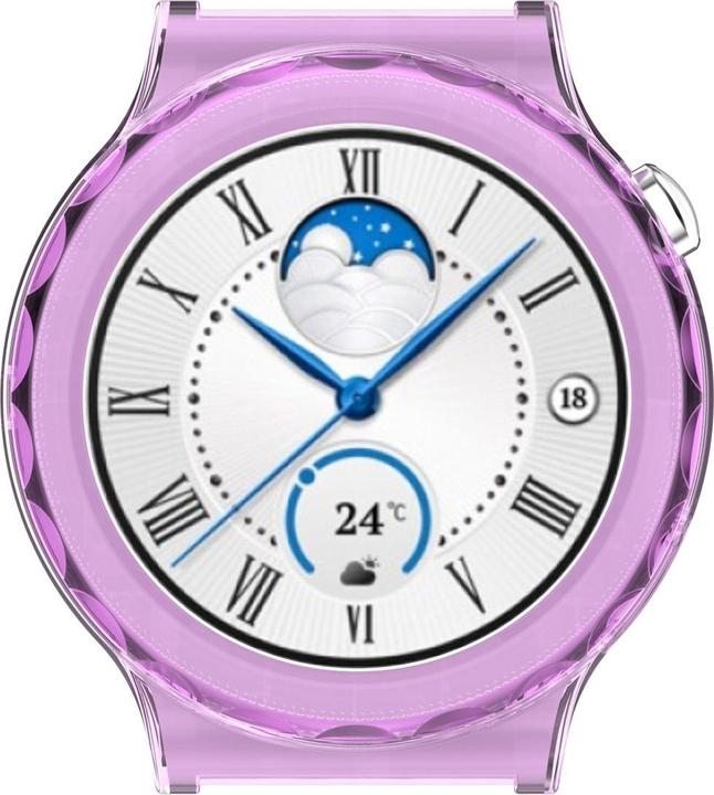 Actual product image König Design Protective Case Cover for Huawei Watch GT 3 Pro 43mm Case Cover Bumper Etui Bag