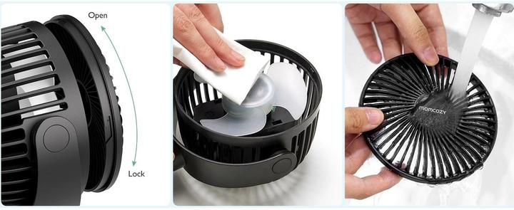 Immagine prodotto Momcozy Tragbarer Kinderwagenventilator