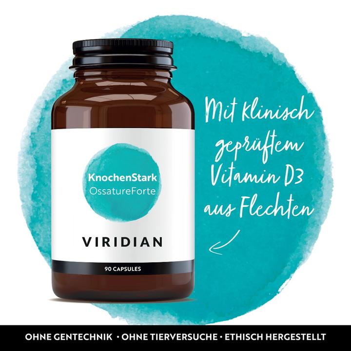 Actual product image Viridian KnochenStark Kapseln Dose 90 Stk (90 Piece, Capsules)