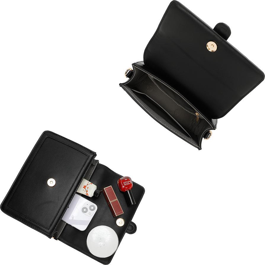 Thumbnail - Gallantry, Tasche, Gracy Handtasche mit Schalgriff, Schwarz, (15 l)