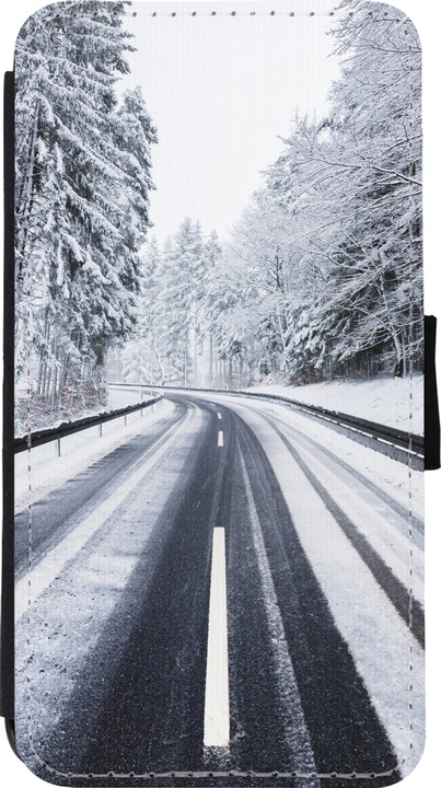 Immagine prodotto PhoneLook Cover Portafoglio Nero Inverno 22 Strada innevata (Apple iPhone 11 Pro)