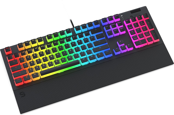 Actual product image SPC Gear GK650K Omnis Mechanical Keyboard with RGB Pudding Edition (US, Kailh Red switch) (Eng. Int.)