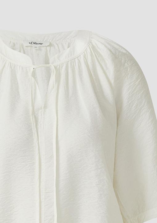 Immagine prodotto s.Oliver Bluse Strukturierte Viskosemix-Bluse im O-Shape (36)