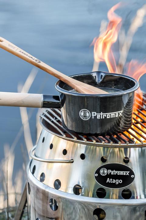 Produktbild Petromax Emaille Stieltopf 1L sw