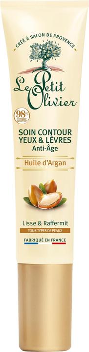 Immagine prodotto Le Petit Olivier Olio di Argan per occhi e labbra (Fluido per la cura degli occhi, 15 ml, Giorno)