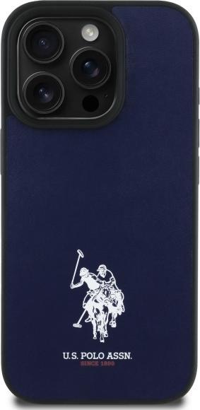 Produktbild U.S. Polo US Polo USHCP15XPGEV iPhone 15 Pro Max 6.7 Navy Leather Embroidered DH Color (Apple iPhone 15 Pro Max)
