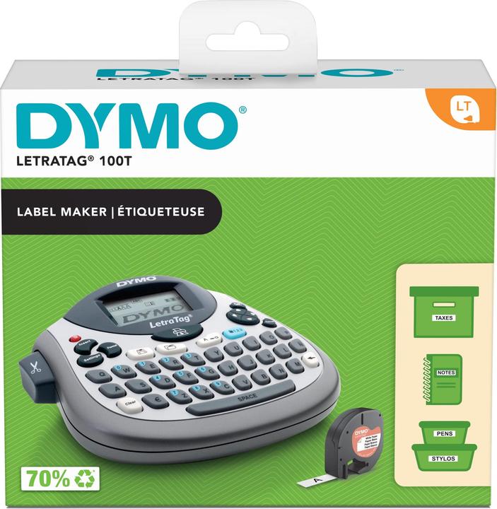 Actual product image Dymo LetraTag LT-100T Tabletop AZERTY Keyboard