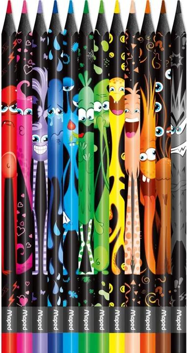 Actual product image Maped COLOR'PEPS MONSTER triangular crayon, 12-pack cardboard box (12x)