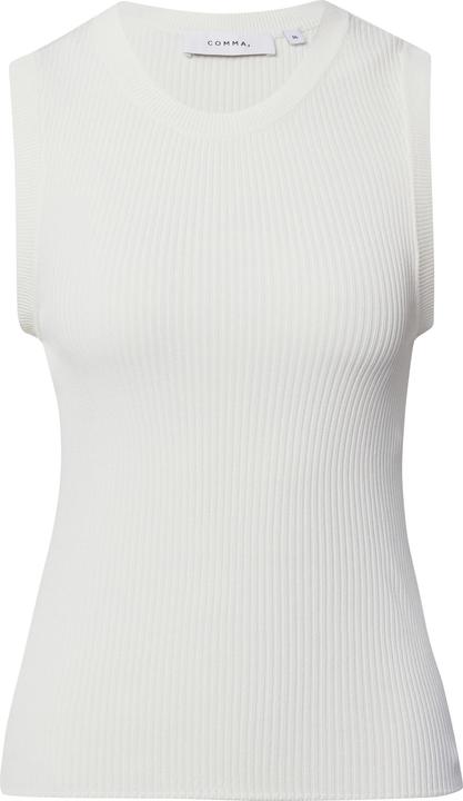 Produktbild Comma Strickpullunder Geripptes Stricktop aus Viskosemix im Slim Fit (40)