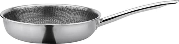 Spring Cut Resist Pure frying pan XL (28 cm, Frying pan, Stainless steel)