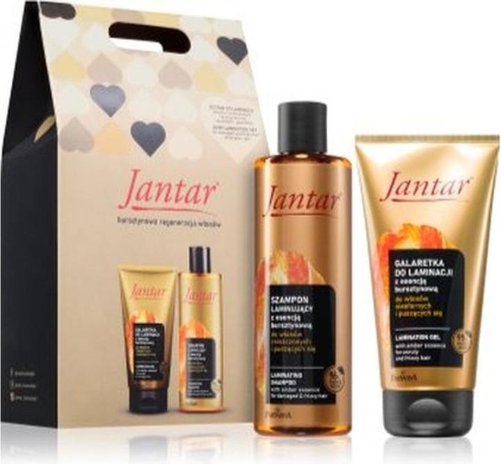 Farmona Jantar Set - Hair Care Gift Set For Damaged Hair (Haarpflege Set)