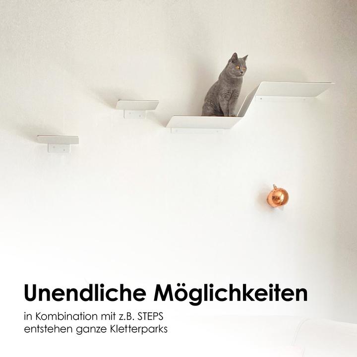 Image du produit LucyBalu WAVE Katzenstufe XXL (Blanc, Liège)