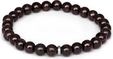 Beneto Garnet bead bracelet MINK154/17