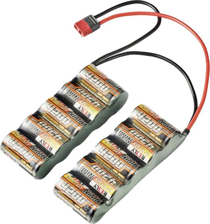Reely Model battery pack (NiMh) 12V 4200 mAh Cell count: 10 Side-by-side T-connector system (12 V, 4200 mAh)