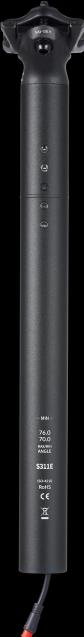 Produktbild Light Skin Dynamo LED Sattelst?tze, Schwarz (31,6mm) (31.60 mm)