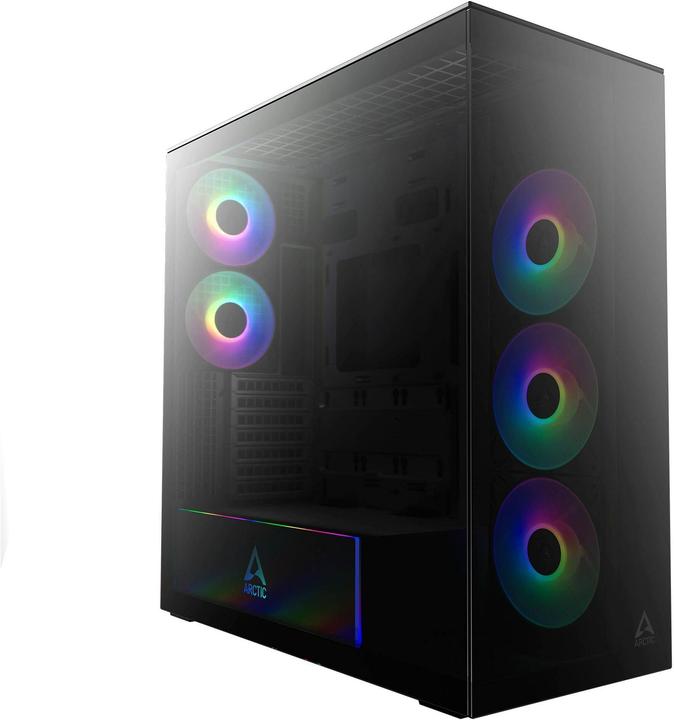 Arctic Cooling PC-Gehäuse ACPCC00015A Black Tinted, Unterstützte (ATX)