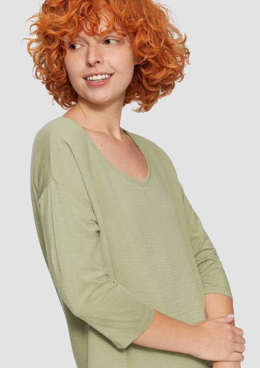 Image du produit S.Oliver T-Shirt 3/4-Arm-Shirt im Fabricmix (XS)