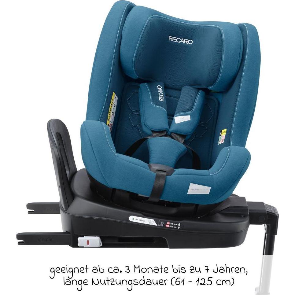Thumbnail - RECARO, Kindersitz, Salia 125 Kid Reboard Kindersitz (61-125 cm) (Reboarder, ECE R129/i-Size Norm)