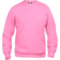 Produktbild Clique Sweatshirt Rundhals Basic 021030, Polyester, Baumwolle, hellpink, XL (XL)