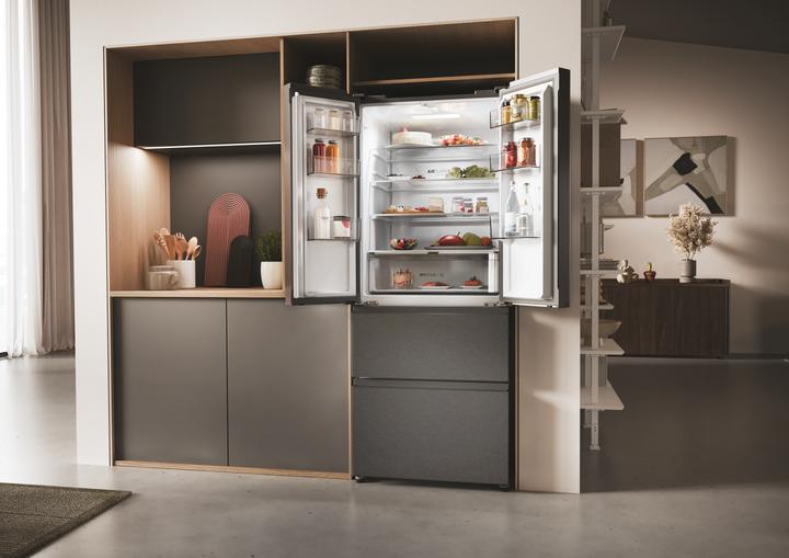 Image du produit Haier FRIGO HFR3718DNMD DARK INOX FRENCH DOOR () (402 l)