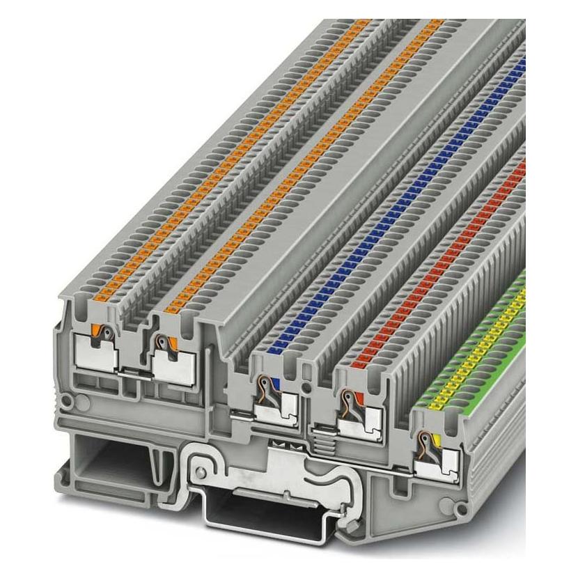 Phoenix Contact Grigio Ptio Sensor Terminal Block 1.5Mm Grn/Yel, Cavo + Spina Elettrica,