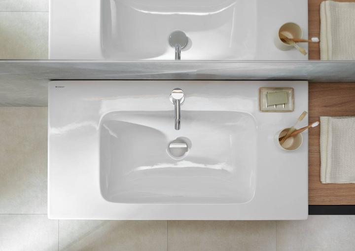 Actual product image Geberit Keramag / iCon Light washbasin with shelf 90 cm white 501840001 (480 mm, 900 mm)