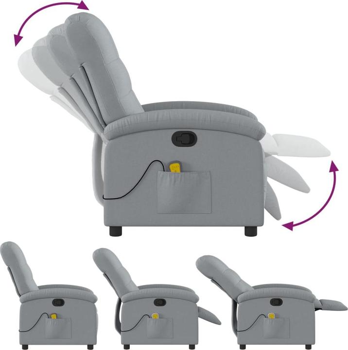 Actual product image VidaXL Massage-Relaxsessel