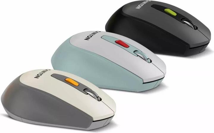 Actual product image Canyon Computer keyboard HSET-W5 EN Keyboard+Mouse AAA+AA Wireless Black (US, Wireless)