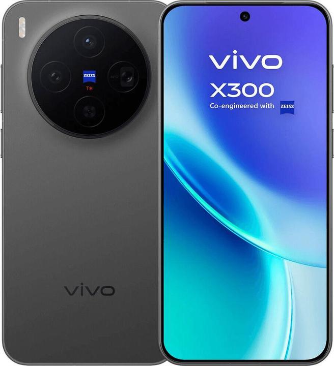 Immagine prodotto Vivo X300 (256 GB, Phantom Black, 6.31", SIM + eSIM, 5G)
